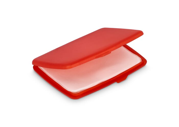 Feuilles de savon promotionnelles nomades Washé Ecru / Rouge